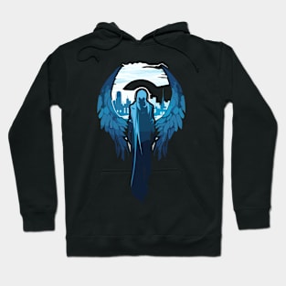 Angel Darkness Fantastic Otherworldly Creature Hoodie